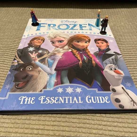 Disney Other - Bundle: Disney Frozen Book and Mini-Figures